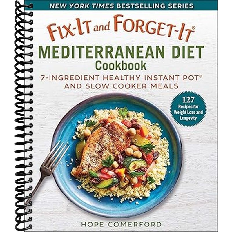 Fix-It and Forget-It Mediterranean Diet Cookbook Book Cover