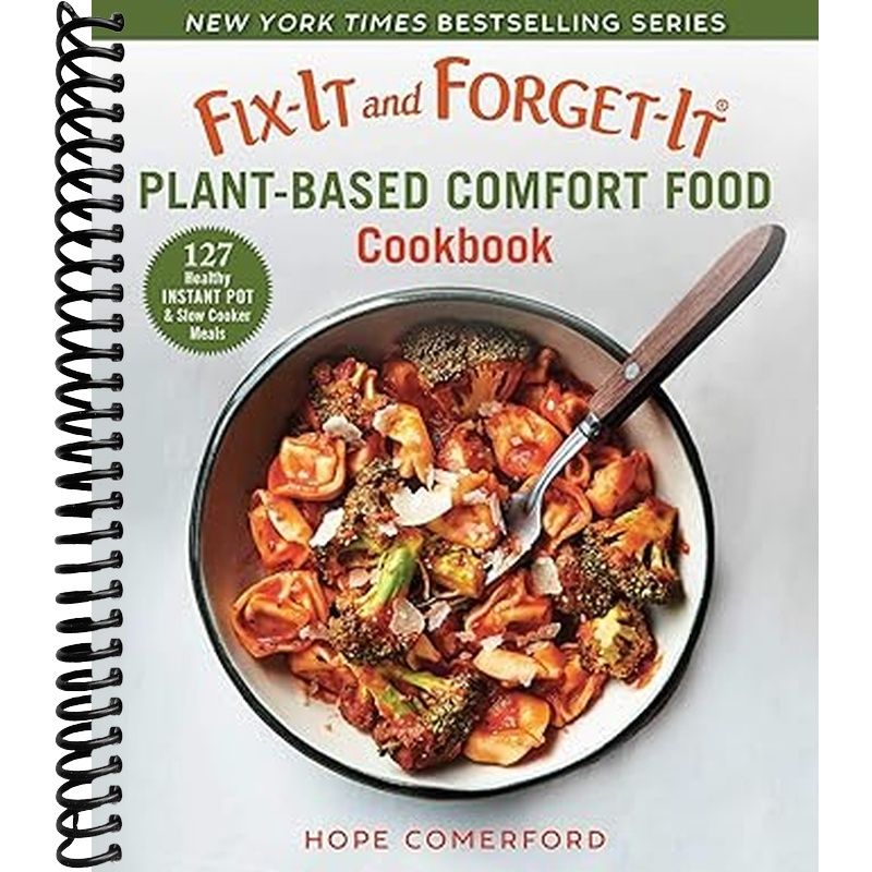 Fix-It and Forget-It Plant-Based Comfort Food Cookbook Book Cover