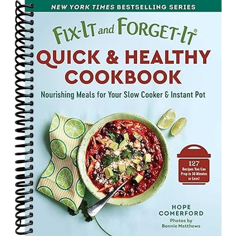Fix-It and Forget-It Quick & Healthy Cookbook Book Cover