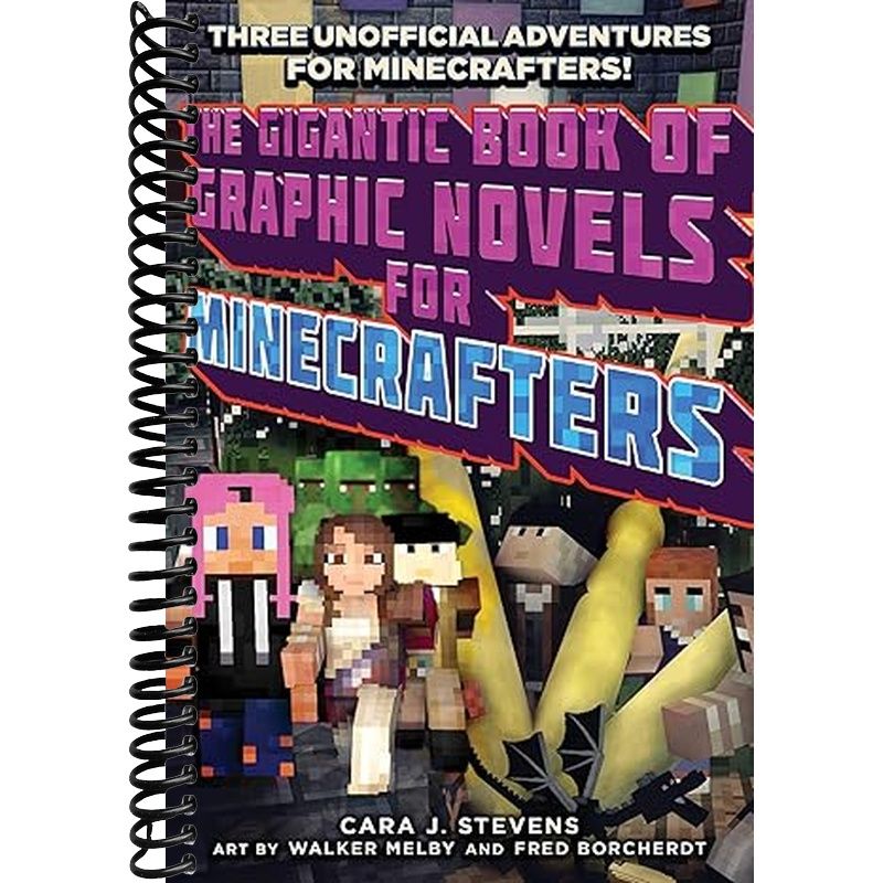 Gigantic Book of Graphic Novels for Minecrafters Book Cover