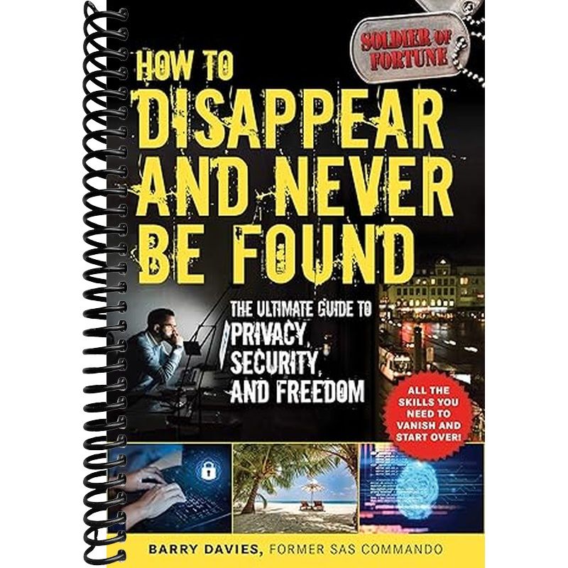 How to Disappear and Never Be Found Book Cover