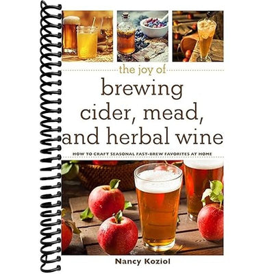 Joy of Brewing Cider, Mead, and Herbal Wine Book Cover