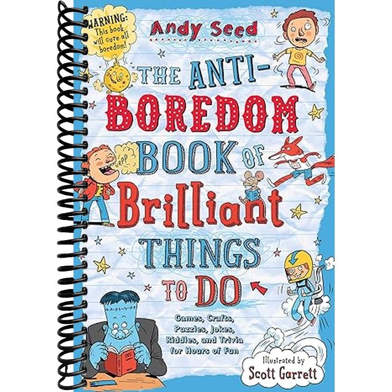 Anti-Boredom Book of Brilliant Things to Do Book Cover