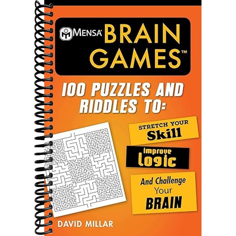 Mensa® Brain Games Book Cover