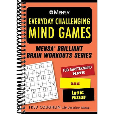 Mensa® Everyday Challenging Mind Games Book Cover