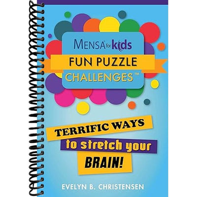 Mensa® for Kids: Fun Puzzle Challenges Book Cover