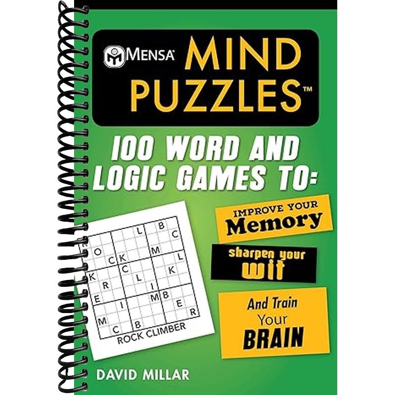 Mensa® Mind Puzzles – Lay it Flat Publishing Group
