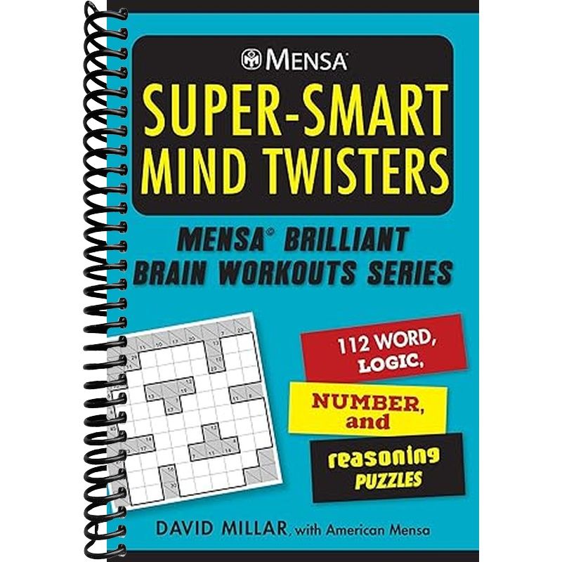 Mensa® Super-Smart Mind Twisters Book Cover