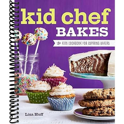 book titled Kid Chef Bakes: The Kids Cookbook for Aspiring Bakers