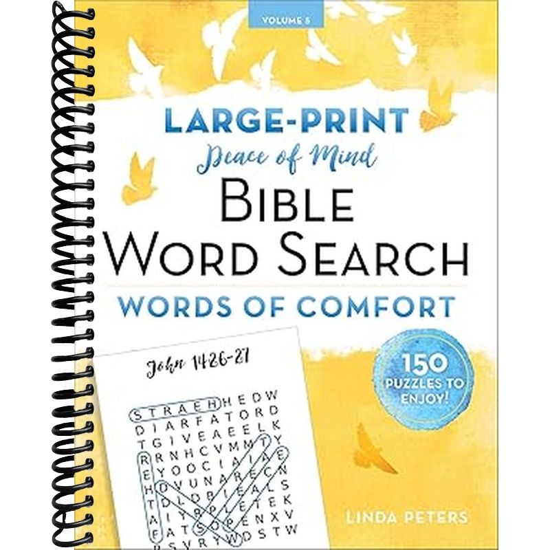 Peace of Mind Bible Word Search: Words of Comfort Book Cover