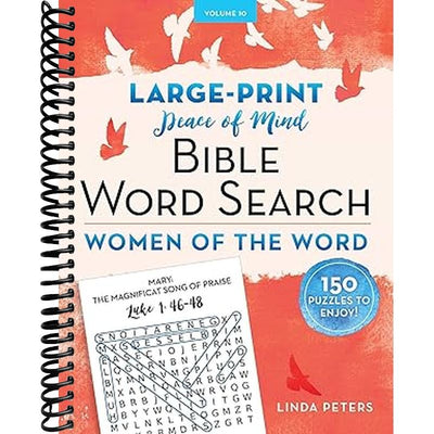 Peace of Mind Bible Word Search Women of the Word Book Cover