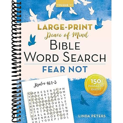 Peace of Mind Bible Word Search: Fear Not Book Cover