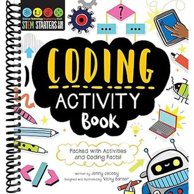 STEM Starters for Kids Coding Activity Book Book Cover