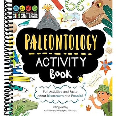 STEM Starters for Kids Paleontology Activity Book Book Cover
