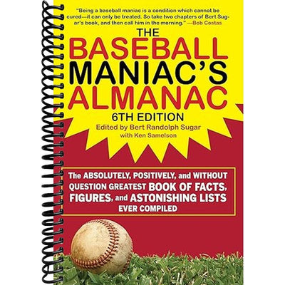 Baseball Maniac's Almanac - 6th Edition Book Cover