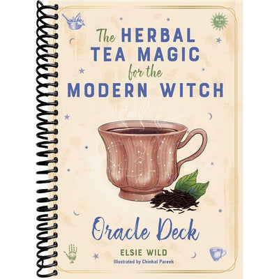 The Herbal Tea Magic for the Modern Witch Oracle Deck: A 40-Card Deck and Guidebook for Creating Tea Readings, Herbal Spells, and Magical Rituals (Tarot/Oracle Decks) front cover