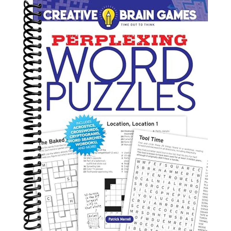 Creative Brain Games Perplexing Word Puzzles (Dover Brain Games & Puzz ...