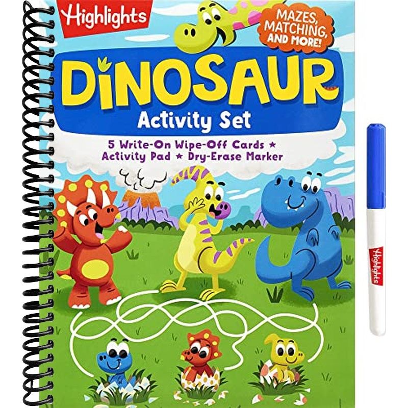 Dinosaur Activity Set (Highlights Puzzle and Activity Sets) – Lay it ...