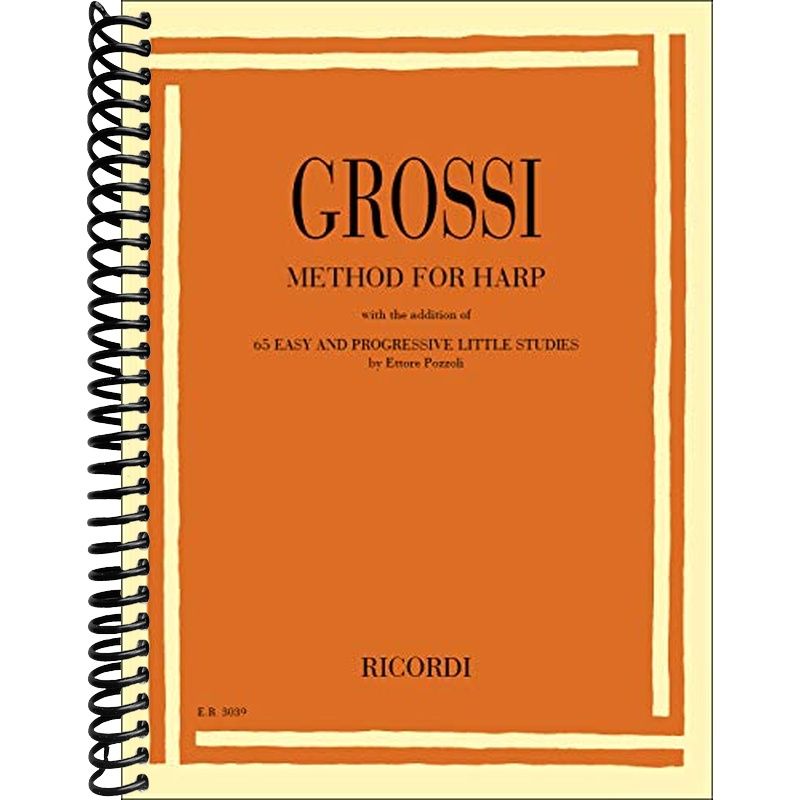 Grossi - Method for Harp | 65 Easy and Progressive Little Studies for ...
