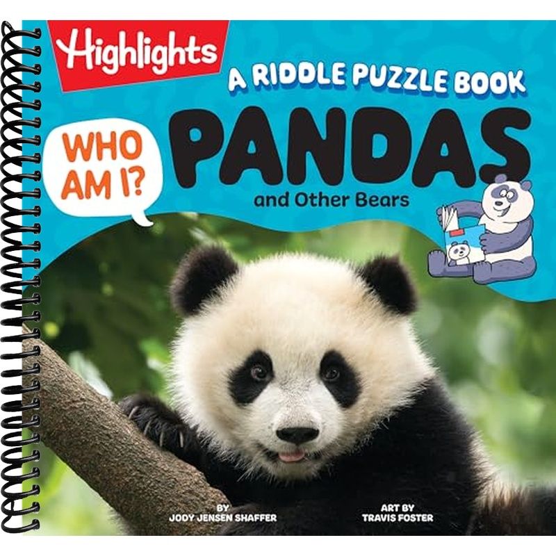 Who Am I? Pandas and Other Bears: Bear Riddle and Picture Book for Kid ...