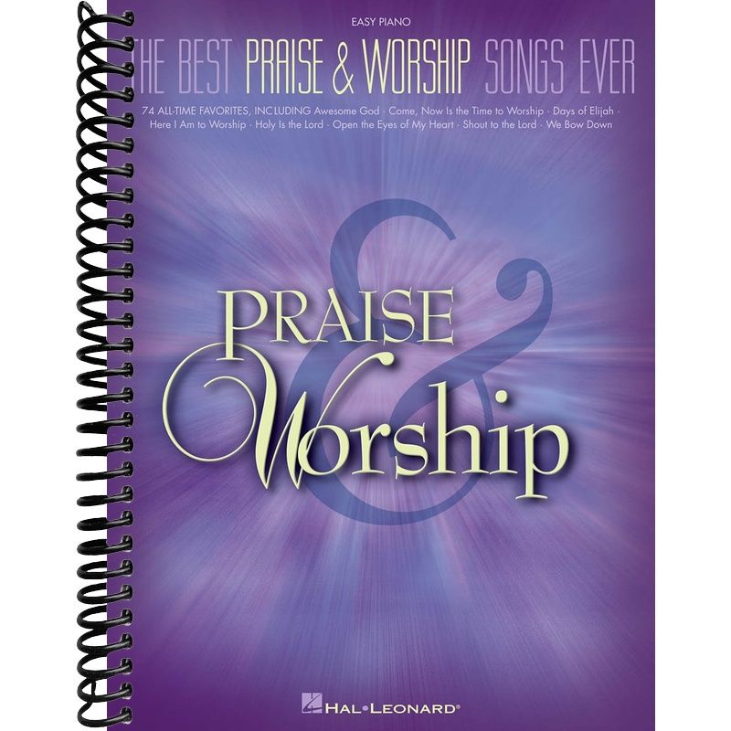 The Best Praise and Worship Songs Ever | Easy Piano Songbook for Churc ...