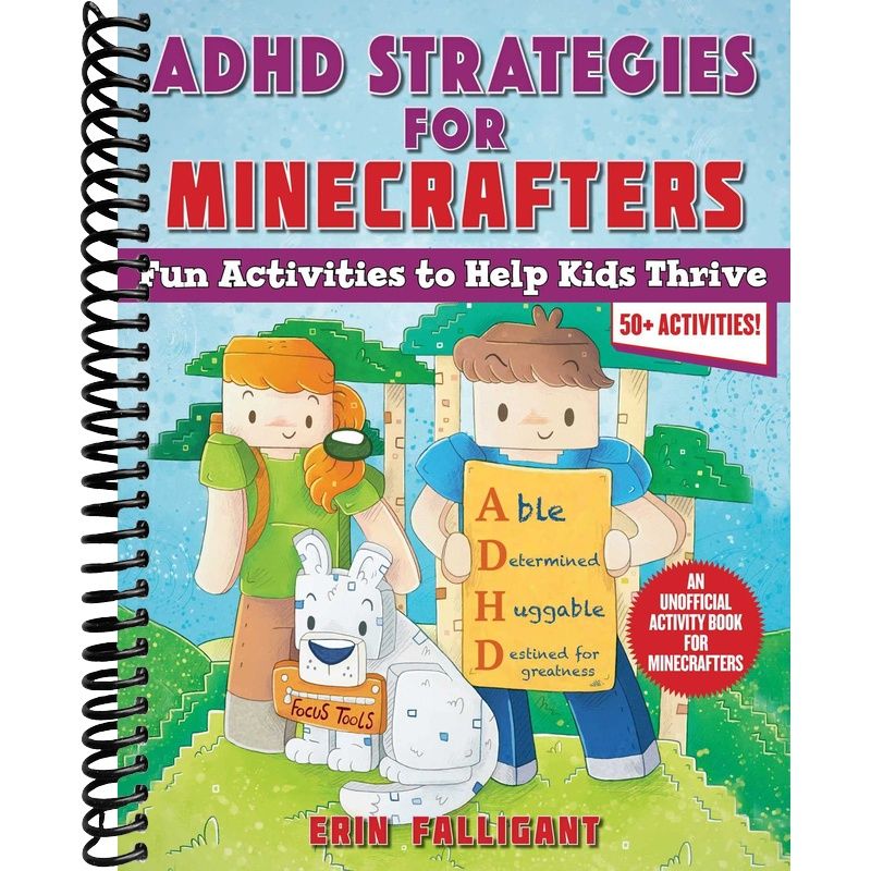 ADHD Strategies for Minecrafters Book Cover