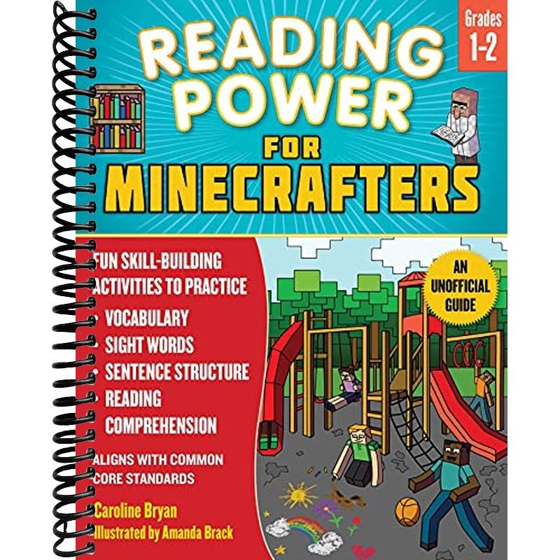 Reading Power for Minecrafters: Grades 1–2: Fun Skill-Building Activit ...