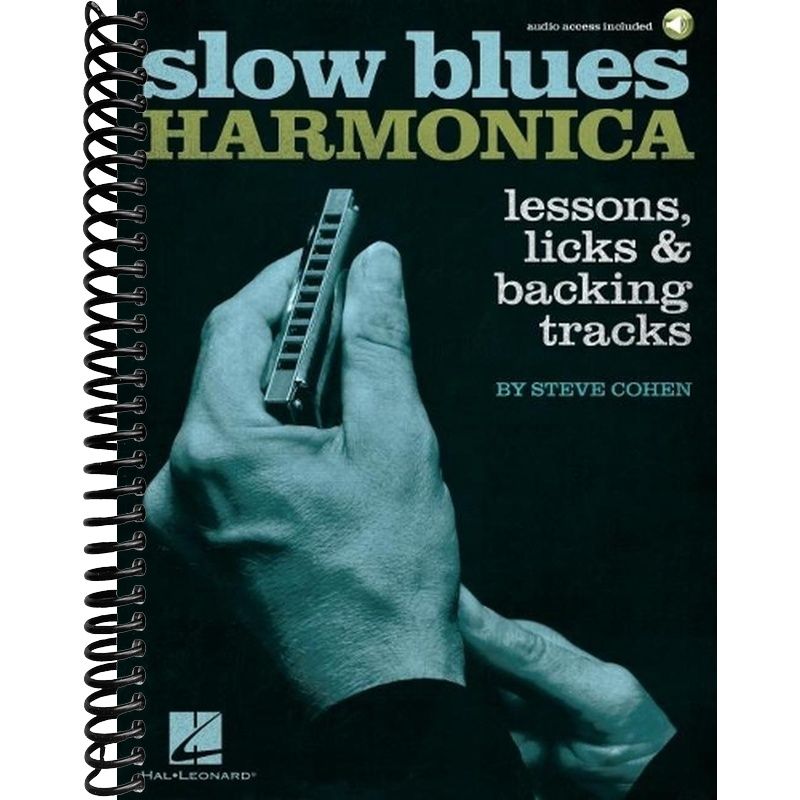 Slow Blues Harmonica Lessons Licks and Backing Tracks Book and Online ...
