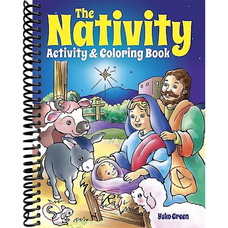 The Nativity Activity and Coloring Book (Dover Christmas Activity Book ...