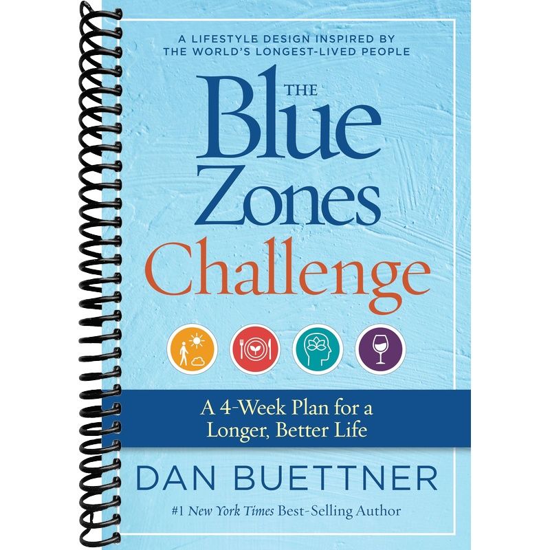 The Blue Zones Challenge: A 4-Week Plan for a Longer, Better Life front cover