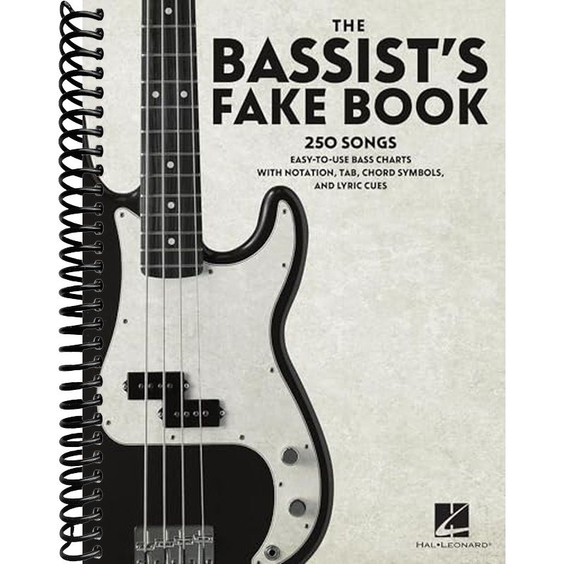 The Bassist's Fake Book | 250 Songs with Easy-to-Use Bass Charts, Nota ...