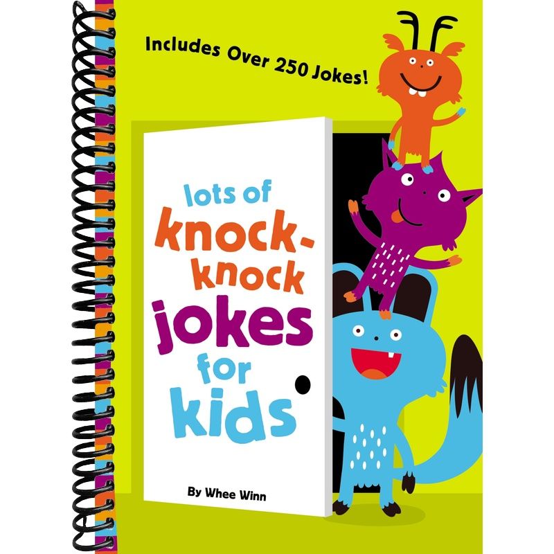 Lots of Knock-Knock Jokes for Kids: A Funny, Laugh Out Loud Busy Book for Children with Over 250 Jokes, Riddles, Tongue Twisters, and Puns front cover