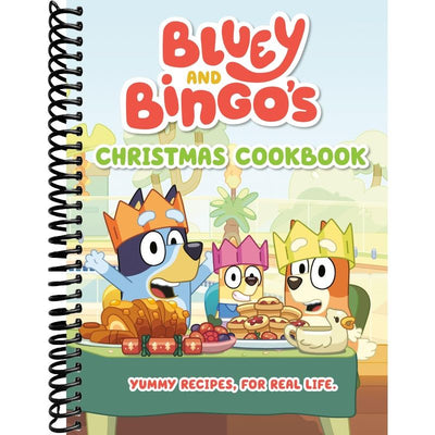 Bluey and Bingo's Christmas Cookbook front cover