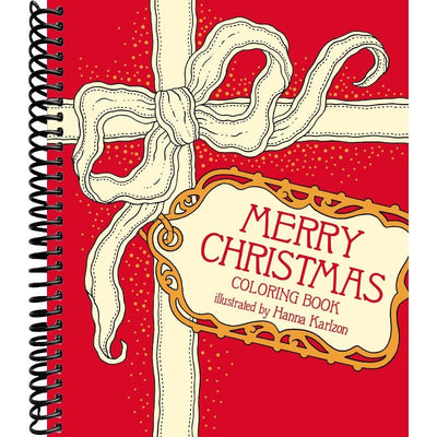 Merry Christmas Coloring Book front cover