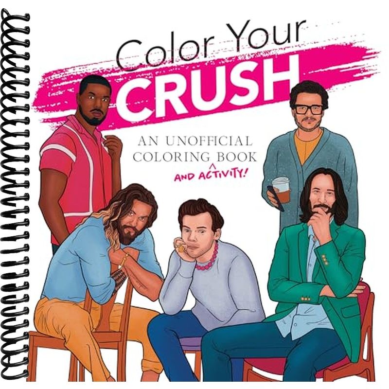 Color Your Crush (An Unofficial Coloring & Activity Book) (Dover Adult ...