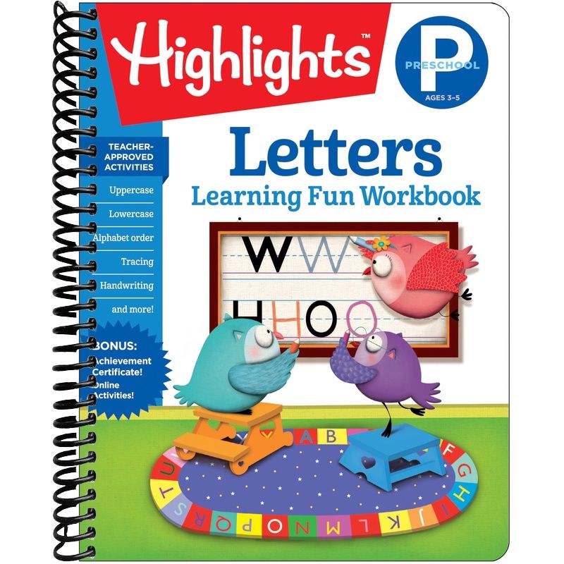 Preschool Letters (Highlights Learning Fun Workbooks)