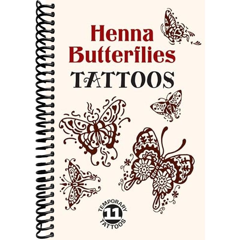 Henna Insect Henna Butterflies Tattoos (Dover Little Activity Books: Insects) – Lay ...