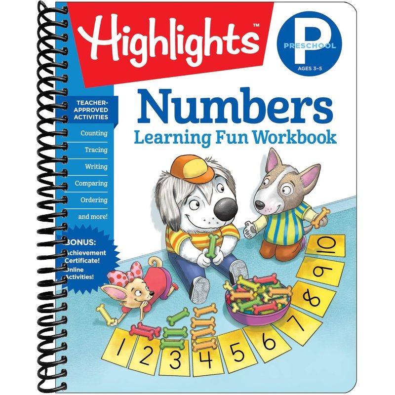 Preschool Numbers (Highlights Learning Fun Workbooks)