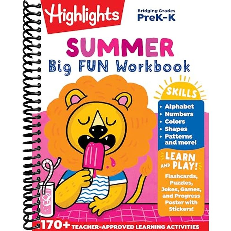 Summer Big Fun Workbook Bridging Grades P & K: Prep for Kindergarten S ...