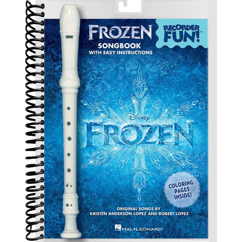 Frozen Recorder Fun! | Beginner Recorder Pack with Songbook and Instru ...