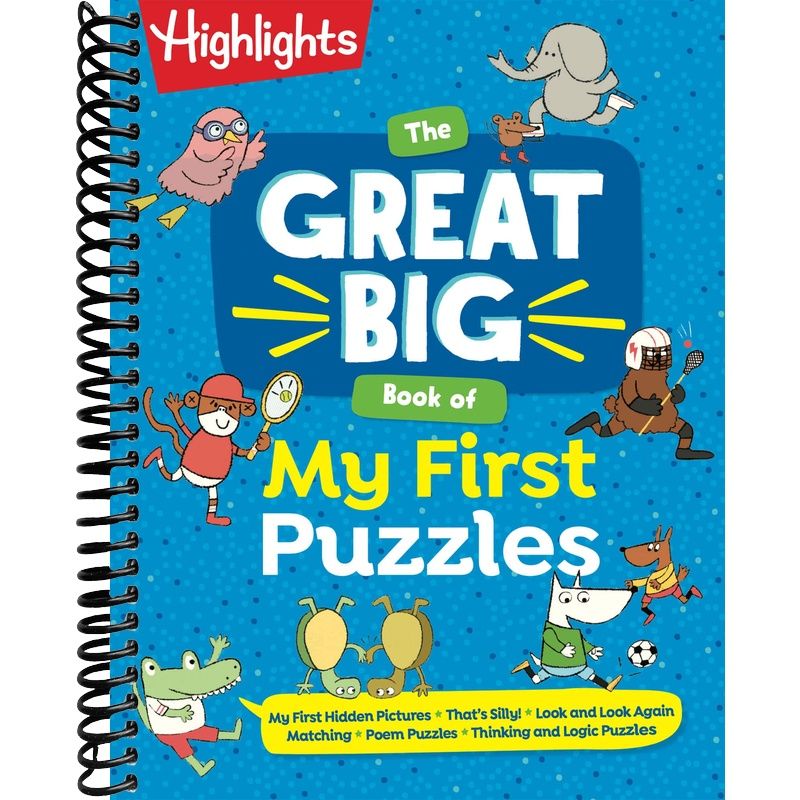 The Great Big Book of My First Puzzles (Great Big Puzzle Books)