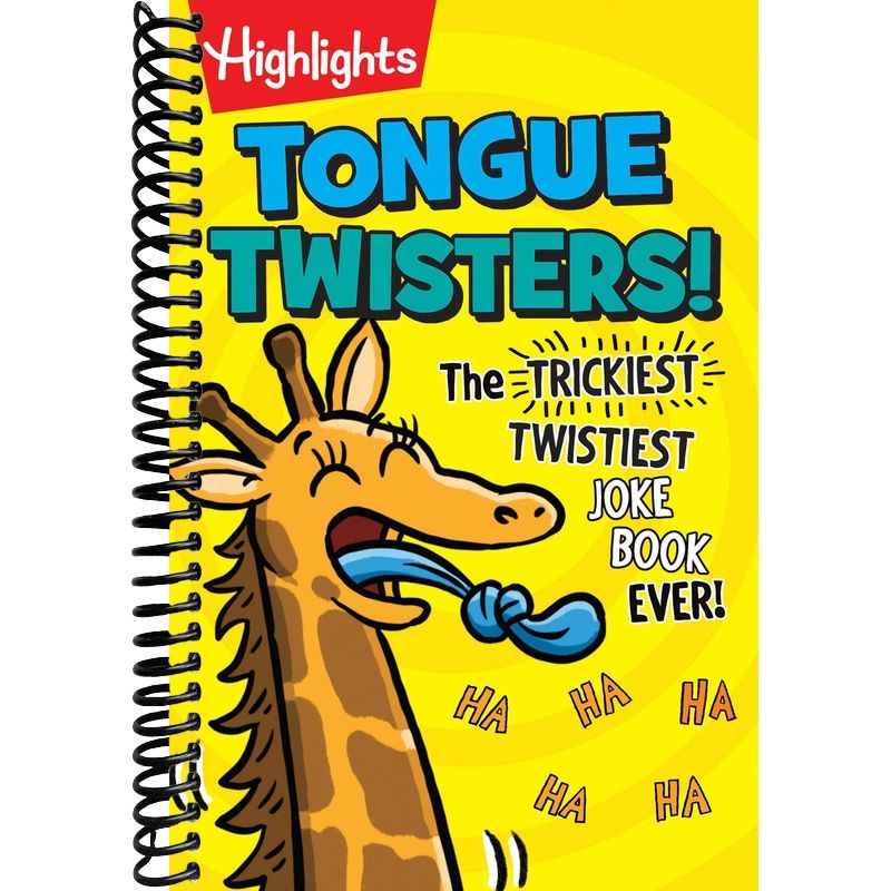 Tongue Twisters!: More Than 1,500 Funny Tongue Twisters for Kids, A Kids Joke Book Full of Silly Phrases and Laugh-Out-Loud Language Fun (Highlights Laugh Attack! Joke Books)
