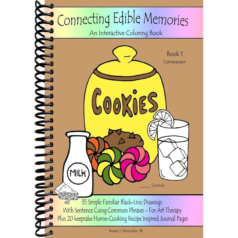 Connecting Edible Memories - Book 1 Companion: Interactive Coloring an ...