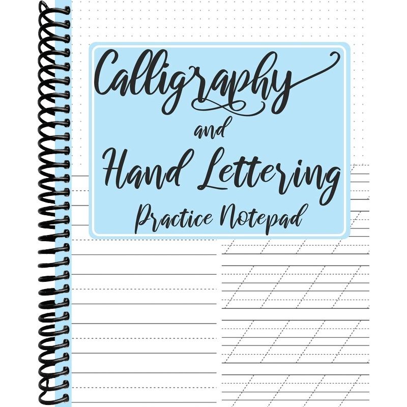 Notepad Lettering Calligraphy and Hand Lettering Practice Notepad: Modern Calligraphy Sl ...