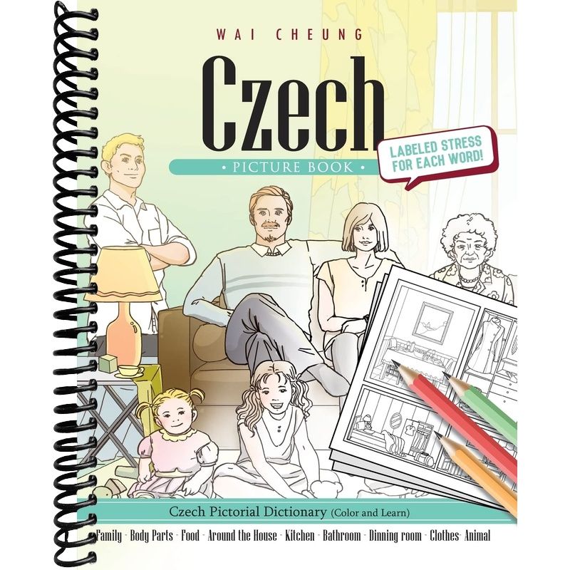 Czech Picture Book: Czech Pictorial Dictionary (Color and Learn) – Lay ...