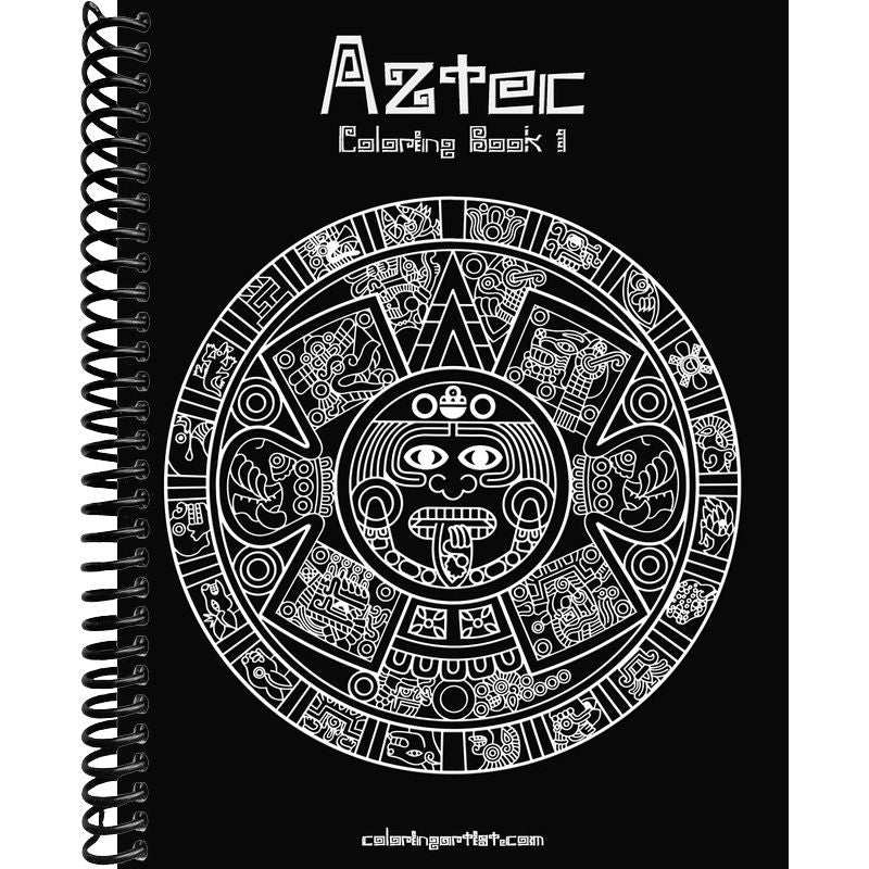 Aztec Coloring Book 1 – Lay it Flat Publishing Group