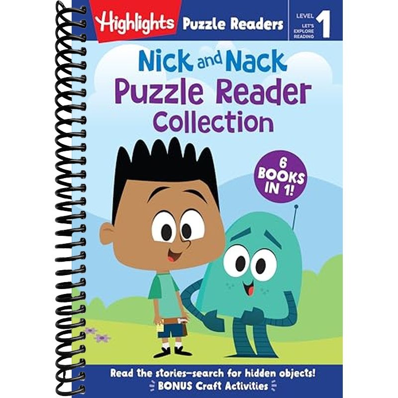 Nick and Nack Puzzle Reader Collection: Level 1 6-in-1 Beginner Story ...