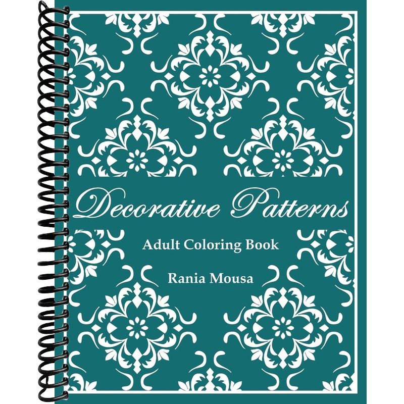 Decorative Patterns: (Adult Coloring Book) – Lay it Flat Publishing Group