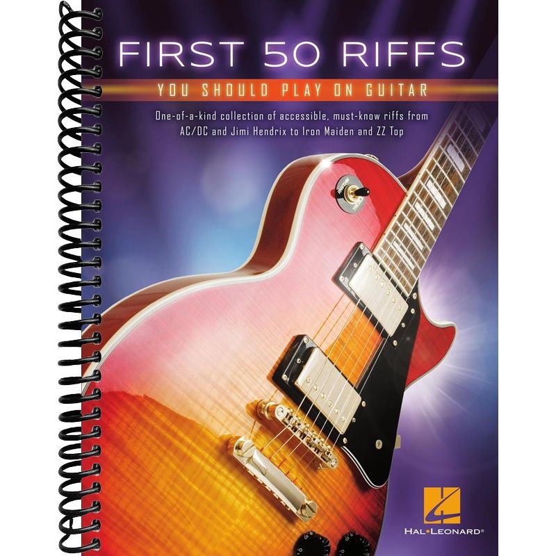 First 50 Riffs You Should Play on Guitar | Beginner Guitar TAB Songboo ...