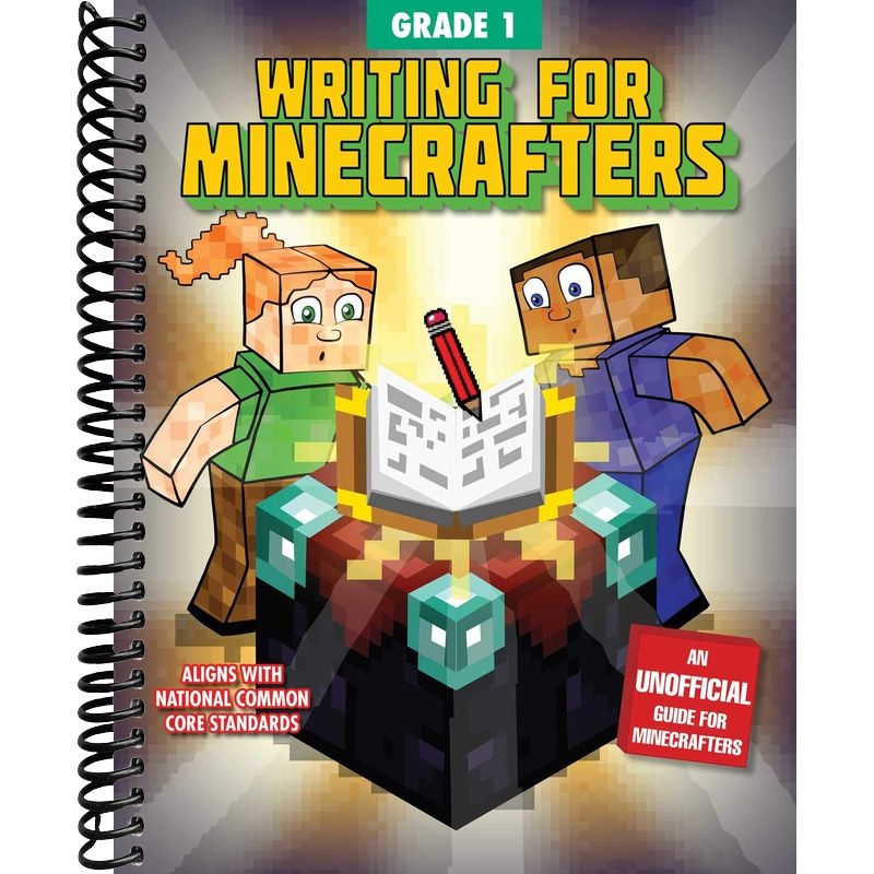 Writing for Minecrafters: Grade 1 front cover